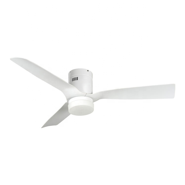 52inch Luxury Europe style ceiling fan for home decorative DC ceiling fan with LED light