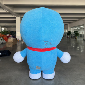 Ropa interior en movimiento 2M muñecas inflables de dibujos animados <span class=keywords><strong>Doraemon</strong></span> mascota <span class=keywords><strong>disfraz</strong></span> trajes de tela para adultos Cosplay <span class=keywords><strong>Doraemon</strong></span> <span class=keywords><strong>disfraz</strong></span> a la venta - Product Image 5