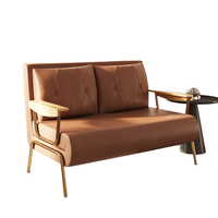 Canapé multifonctionnel à double usage au design nordique Fauteuil simple double pliable Balcon d'étude pour petit appartement Style moderne