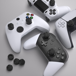 PlayVital Cushion Soft Silicone Rubber Joystick Grip Thumbstick Cover pour manette PS4 PS5 - Product Image 6