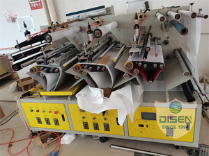 เครื่องติดเพชรแบบแปรงอัตโนมัติ ยี่ห้อ Disen กำลังไฟ 3000 วัตต์ 220/110 โวลต์ ความเร็ว 1-10 เมตร/นาที สำหรับตกแต่งผ้าความเร็วสูง รุ่น S30v 6171901-01 - Product Image 2