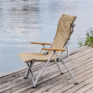 Venta al por mayor cómodo plegable sillas al aire libre-OnwaySports-Silla de acampada plegable para exteriores, cómoda, con bolsa de transporte