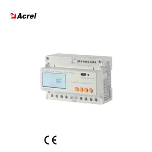 Acrel ADL3000-E 3 fazlı kwh din ray meterdual tarrif güç ölçer ac 3 fazlı 4 telli statik kwh metre harici ct ile