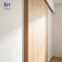 Porte coulissante encastrée murale, porte invisible, porte fantôme, sur mesure en bois MDF, directement de l'usine, style moderne minimaliste pour la maison