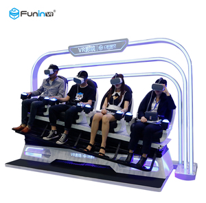 Parque temático Zhuoyuan Vr Simulador <span class=keywords><strong>de</strong></span> realidad virtual Películas emocionantes 4 asientos 9d Vr Cinema - Product Image 2