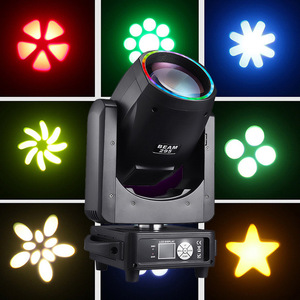 295W chùm 14R di chuyển đầu ánh sáng cho Disco DJ câu lạc bộ đêm Wedding party Bar <span class=keywords><strong>DMX</strong></span> đèn sân khấu với <span class=keywords><strong>LED</strong></span> Strip Vòng khẩu độ - Product Image 3