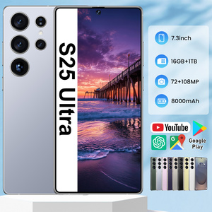 Teléfono Móvil S25 Ultra con Excelente Relación <span class=keywords><strong>Calidad</strong></span>-<span class=keywords><strong>Precio</strong></span>, Pantalla HD de 7.3 Pulgadas, 8000 mAh, 16 GB + 1 TB, 72 + 108 MP, Doble SIM, Ranura Expandible para Tarjeta TF, Teléfono <span class=keywords><strong>Android</strong></span> - Product Image 5