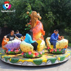 Fortement recommandé Fairground Merry Go Round Small CAROUSEL Ride à vendre rollercoaster kids go kart motion <span class=keywords><strong>simulator</strong></span> - Product Image 2