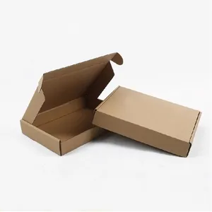 사용자 정의 인쇄 로고 항공기 골판지 상자 친환경 블랙 우편물 배송 선물 신발 판지 상자 포장