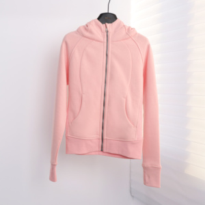 <span class=keywords><strong>Felpa</strong></span> con <span class=keywords><strong>Cappuccio</strong></span> e <span class=keywords><strong>Zip</strong></span> Lulu Original Label, Slim-fit, Ricamata, in Nylon/Cotone Felpato, Maniche Lunghe, Sportiva da <span class=keywords><strong>Donna</strong></span> - Product Image 3