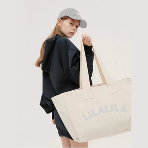 Good Quality Custom Size Printed Tote <b>Bag</b> Big Cotton Canvas Tote <b>Bags</b> With Custom Printed Logo - Product Image 1