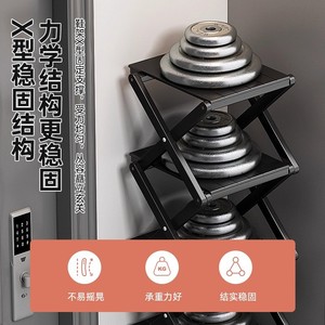 No installation required. Foldable <b>shoe</b> <b>rack</b>, small and narrow doorway, multi-layer simple <b>shoe</b> <b>storage</b> <b>rack</b>/<b>shoe</b> cabinet, - Product Image 4