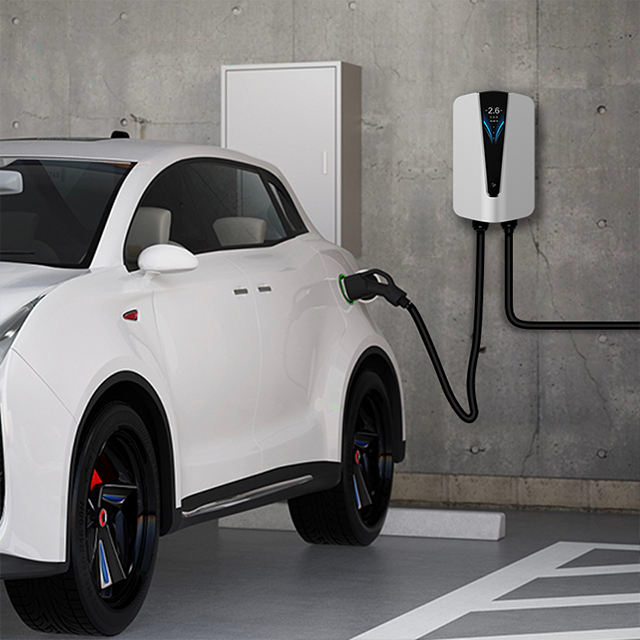 EV Charger Factory Manufacturer Wallbox 22kw Fast Charging Station EV Wall Charger 32A Wall Mount Home Smart Ev Charger