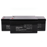 Batterie de stockage à gel régulée par valve 12V 200Ah à décharge profonde pour système d'alimentation solaire UPS Modèle 260806 GORHEN Noir