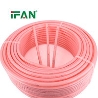 Tuyau PEX rose IFAN pour chauffage par le sol, système de chauffage hydronique par le sol