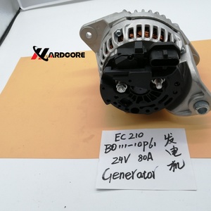Alternateur 24V 80A 10PK pour excavatrice EC210 EC290, moteur diesel D7D D7E, VOE20763576 20763576 - Product Image 5