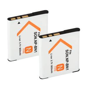 Batterie NP BN1 900mah pour SONY DSC WX5 TX9 T99 TX7 TX5 W390 W380 W350 W320 W360 QX100 900mah NPBN1 Batteries pour appareil photo - Product Image 3