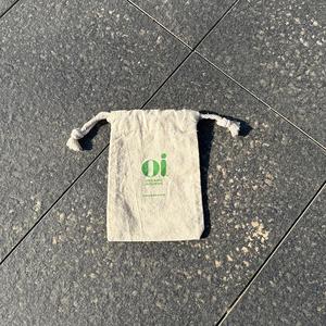 Wholesale Promotional Natural Color Cotton <b>Drawstring</b> Dust <b>Pouch</b> Small Cotton <b>Pouch</b> for Gift Packing - Product Image 2
