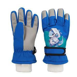 Child Ski <b>Gloves</b> Waterproof <b>Warm</b> Fleece Lined Five Finger Winter Outdoor Play - Product Image 5