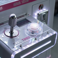 Machine à griffes mini à monnayeur pour peluches et cadeaux