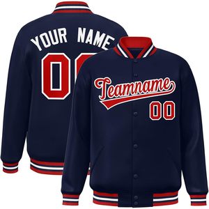 Custom Varsity Baseball Jacket Unisex Adult Personalized Stitched Name Number Sporty Autumn Wear - Product Image 1