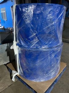 ПВХ шланг плоский для отвода воды, 10 дюймов, синий, для ирригации - Product Image 6