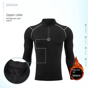 Pantaloni Sportivi <span class=keywords><strong>Invernali</strong></span> da <span class=keywords><strong>Uomo</strong></span> in Pile con Motivo Leopardato, Lunghezza alla Caviglia, Vita Elastica, per Fitness e Corsa all'Aperto - Product Image 4