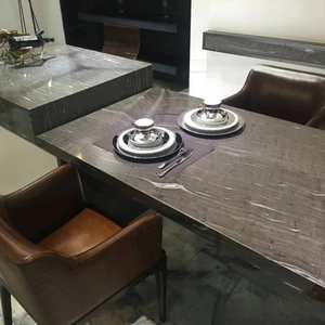 Losa de Cuarcita Gris Moderna, Opción Popular para Encimeras Interiores y Paneles de Pared, Pulida e Impermeable - Product Image 3