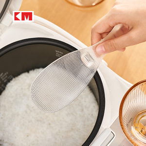 Cucharón de arroz de material Tpx barato Cucharón de arroz de plástico antiadherente Cucharón de arroz de uso doméstico - Product Image 4