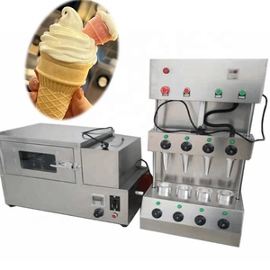 Industrial Edible Cone <strong>Making</strong> <strong>Machine</strong> Pizza Candy Chocolate <strong>Ice</strong> <strong>Cream</strong> Waffle Cone <strong>Machine</strong> Coffee Cup <strong>Machine</strong> - Product Image 3