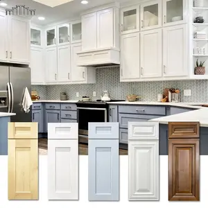 American Wholesale White Shaker Ready To Ship Kitchen Cabinet Solid Wood Ready To Assemble Complete Sets Jacksonville
