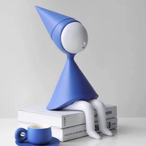 Fabbrica di alta qualità bella resina umana figurina soggiorno accessori per la casa accessori per la casa Desktop <span class=keywords><strong>interni</strong></span> creativi - Product Image 4