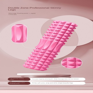New Design Eco Friendly Yoga <b>Massage</b> Relaxation <b>Ball</b> <b>Massage</b> Roller <b>Massage</b> Stick Whole-body Deep Tissue Back Foam Roller - Product Image 1
