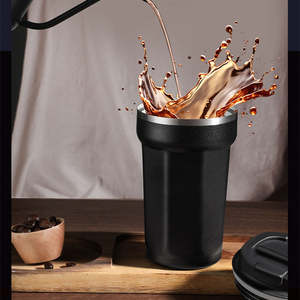 Mug à café en acier inoxydable isolé 500 ml Thermos de voyage isolé sous vide 12-24 heures de performance thermique Portable pour l'extérieur - Product Image 6