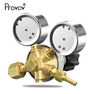 Dispositivo de control de <span class=keywords><strong>gas</strong></span> Medidores duales 0,1-1.5MPa Salida Regulador de argón de baja presión ajustable - Product Image 3
