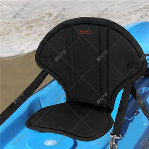 Coussin de siège de kayak Mydays Outdoor noir en nylon 1000D imperméable avec dossier pour la pêche et le canotage - Product Image 1