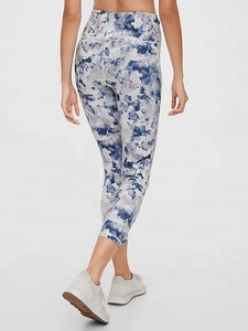 Personnalisé Camo Numérique Taille Haute Côté Fermeture À Glissière Cachée Femmes Leggings - Product Image 3