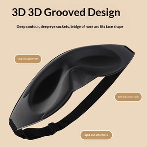Mascherina per Dormire 3D Sagomata Personalizzata all'Ingrosso, Senza Pressione, Anti-Sbavatura del Trucco, Blocco della Luce - Product Image 4
