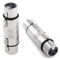 Nouvel adaptateur de contact en cuivre à 3 broches pour vente en gros, convertisseur de courant nominal pour mixeur, connecteur de microphone