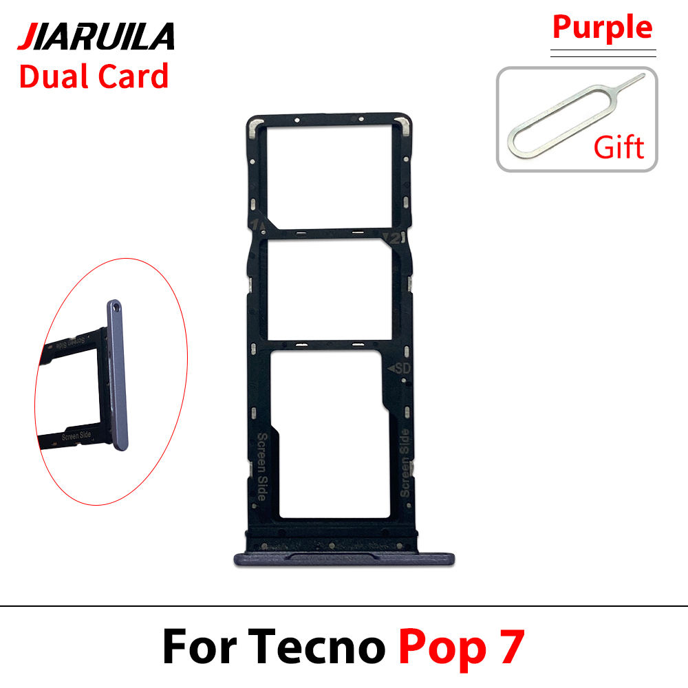 Para Tecno Pop 7 Púrpura