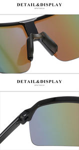 Cross-Border Ins Moda Nuevas <span class=keywords><strong>gafas</strong></span> de sol deportivas <span class=keywords><strong>Gafas</strong></span> de esquí para hombres y mujeres Lentes de PC Rojas Conjuntadas Montar en Europa y América - Product Image 6