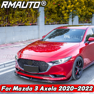For Mazda 3 <b>Alexa</b> 2020-2022 Carbon Fiber <b>Car</b> Front Bumper Splitter Lip Spoiler Diffuser Lip Guard Trim Body Kit <b>Car</b> Accessories - Product Image 5
