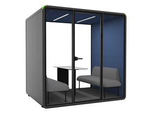 Wholesale 4 Person Acoustic Office Pod Noise Reduction Conference Booth Portable Private Cabin - Product Image 5