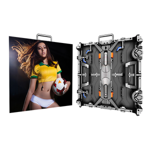 Schermo LED Curvo 3D per Eventi con Processore Video P3.91 P4 P1.95 P2.5 Display LED 500x500mm Parete LED Portatile - Product Image 2