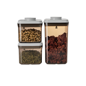 Factory Wholesale clear Plastic Milk Powder Pop <strong>up</strong> Airtight Storage Container Baby Food sealed Storage Bins <strong>Boxes</strong> <strong>Sets</strong> - Product Image 5