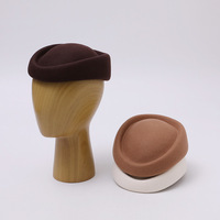 Béret en laine style rétro britannique Hepburn, chaud et classique pour l'hiver, idéal pour le quotidien, les voyages, les trajets et comme cadeau.