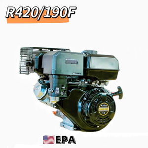 Xi lanh đơn 15HP 190f làm mát bằng không khí động cơ xăng máy móc xây dựng một phần với EPA chứng nhận - Product Image 3