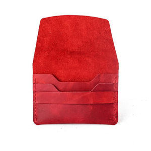 Porte-cartes en cuir de style rétro, personnalisable, porte-cartes de visite créatif avec cordon, simple et élégant. - Product Image 5