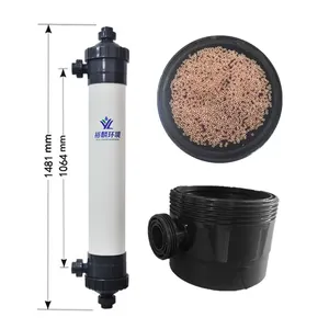 Sistema de ultrafiltración de filtro de membrana 500-50000L UF Tratamiento de agua Tratamiento de purificación de aguas residuales
