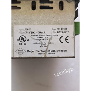 BEIJER <b>ELECTRONICS</b> E610 TYPE : 04400 <b>Used</b> - Product Image 5